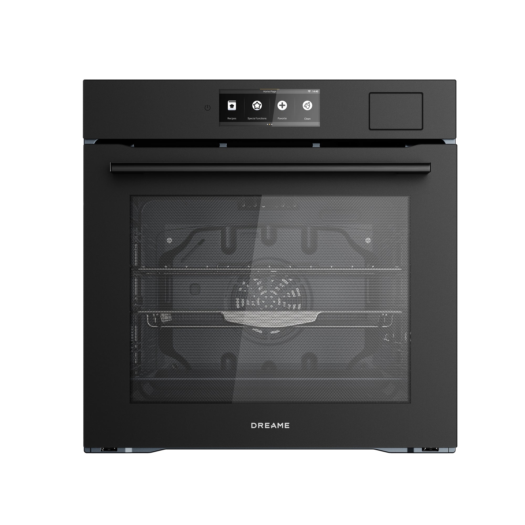 DREAME OZ60 Pro Four combiné Encastrable de 60 cm, 81 litres, avec 25 fonctions de cuisson,149 recettes intelligentes,Frire à air, Steam EasyClean,Touchscreen intelligente,Four Encastrable Electrique